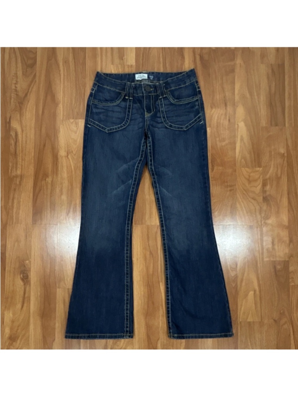 Aeropostale Dark Blue Wide Leg Jeans